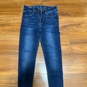 American Eagle Outfitters Skinny Dark Blue Jeans